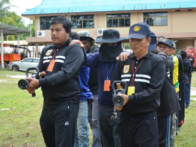 โครงการฝึกอบรมชุดปฏิบัติการจิตอาสาภัยพิบัติ ช่วงบ่าย