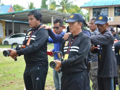โครงการฝึกอบรมชุดปฏิบัติการจิตอาสาภัยพิบัติ ช่วงบ่าย