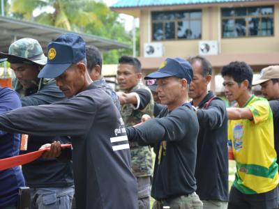 โครงการฝึกอบรมชุดปฏิบัติการจิตอาสาภัยพิบัติ ช่วงบ่าย