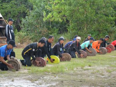 โครงการฝึกอบรมชุดปฏิบัติการจิตอาสาภัยพิบัติ ช่วงบ่าย
