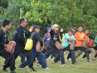 โครงการฝึกอบรมชุดปฏิบัติการจิตอาสาภัยพิบัติ ช่วงบ่าย