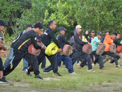 โครงการฝึกอบรมชุดปฏิบัติการจิตอาสาภัยพิบัติ ช่วงบ่าย