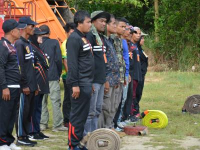 โครงการฝึกอบรมชุดปฏิบัติการจิตอาสาภัยพิบัติ ช่วงบ่าย