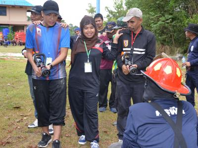 โครงการฝึกอบรมชุดปฏิบัติการจิตอาสาภัยพิบัติ ช่วงบ่าย