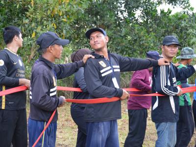 โครงการฝึกอบรมชุดปฏิบัติการจิตอาสาภัยพิบัติ ช่วงบ่าย