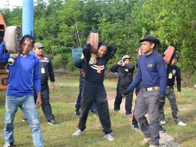โครงการฝึกอบรมชุดปฏิบัติการจิตอาสาภัยพิบัติ ช่วงบ่าย