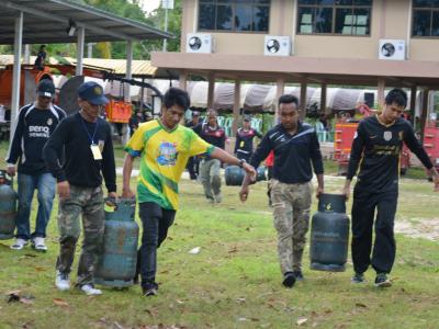 โครงการฝึกอบรมชุดปฏิบัติการจิตอาสาภัยพิบัติ ช่วงบ่าย