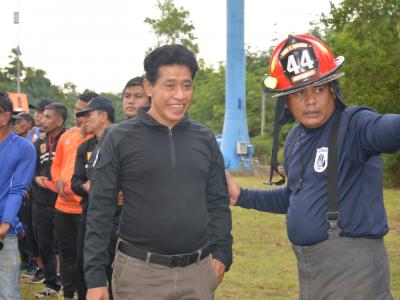 โครงการฝึกอบรมชุดปฏิบัติการจิตอาสาภัยพิบัติ ช่วงบ่าย