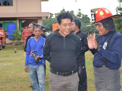 โครงการฝึกอบรมชุดปฏิบัติการจิตอาสาภัยพิบัติ ช่วงบ่าย