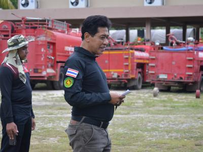 โครงการฝึกอบรมชุดปฏิบัติการจิตอาสาภัยพิบัติ ช่วงบ่าย