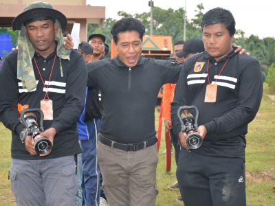 โครงการฝึกอบรมชุดปฏิบัติการจิตอาสาภัยพิบัติ ช่วงบ่าย