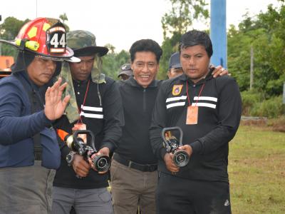 โครงการฝึกอบรมชุดปฏิบัติการจิตอาสาภัยพิบัติ ช่วงบ่าย