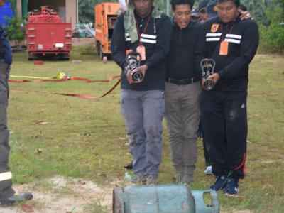โครงการฝึกอบรมชุดปฏิบัติการจิตอาสาภัยพิบัติ ช่วงบ่าย