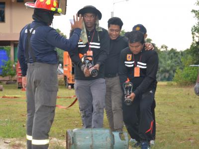 โครงการฝึกอบรมชุดปฏิบัติการจิตอาสาภัยพิบัติ ช่วงบ่าย