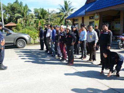 โครงการฝึกอบรมชุดปฏิบัติการจิตอาสาภัยพิบัติ ช่วงบ่าย