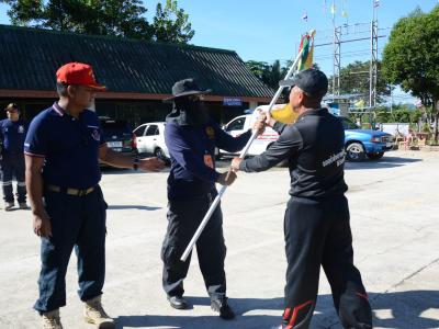 โครงการฝึกอบรมชุดปฏิบัติการจิตอาสาภัยพิบัติ ช่วงบ่าย