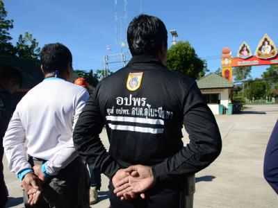 โครงการฝึกอบรมชุดปฏิบัติการจิตอาสาภัยพิบัติ ช่วงบ่าย