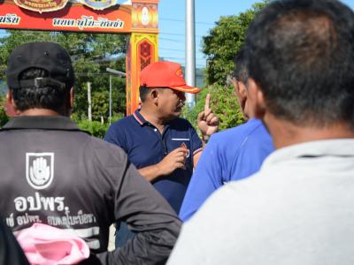 โครงการฝึกอบรมชุดปฏิบัติการจิตอาสาภัยพิบัติ ช่วงบ่าย