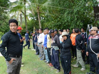 โครงการฝึกอบรมชุดปฏิบัติการจิตอาสาภัยพิบัติ ช่วงบ่าย