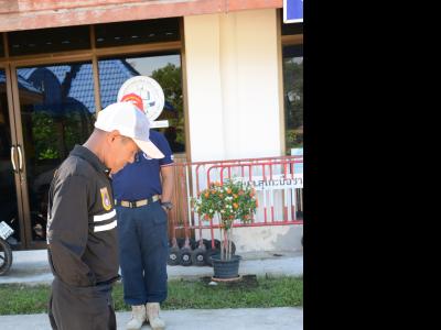 โครงการฝึกอบรมชุดปฏิบัติการจิตอาสาภัยพิบัติ ช่วงบ่าย