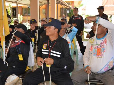 โครงการฝึกอบรมชุดปฏิบัติการจิตอาสาภัยพิบัติ ช่วงบ่าย