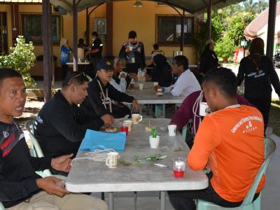 โครงการฝึกอบรมชุดปฏิบัติการจิตอาสาภัยพิบัติ ช่วงบ่าย