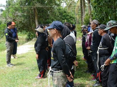 โครงการฝึกอบรมชุดปฏิบัติการจิตอาสาภัยพิบัติ ช่วงบ่าย