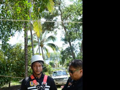 โครงการฝึกอบรมชุดปฏิบัติการจิตอาสาภัยพิบัติ ช่วงบ่าย