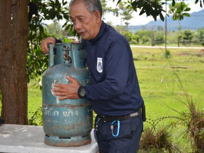 โครงการฝึกอบรมชุดปฏิบัติการจิตอาสาภัยพิบัติ ช่วงบ่าย