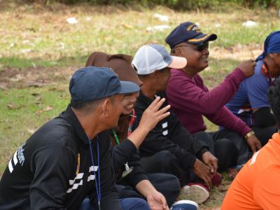 โครงการฝึกอบรมชุดปฏิบัติการจิตอาสาภัยพิบัติ ช่วงบ่าย