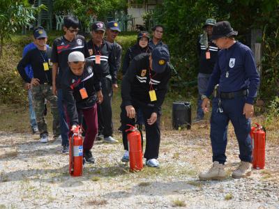 โครงการฝึกอบรมชุดปฏิบัติการจิตอาสาภัยพิบัติ ช่วงบ่าย