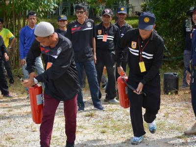 โครงการฝึกอบรมชุดปฏิบัติการจิตอาสาภัยพิบัติ ช่วงบ่าย