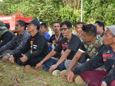 โครงการฝึกอบรมชุดปฏิบัติการจิตอาสาภัยพิบัติ ช่วงบ่าย