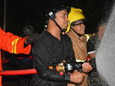 โครงการฝึกอบรมชุดปฏิบัติการจิตอาสาภัยพิบัติ(ระงับอัคคีภัยภาคกลาง
