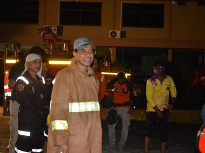 โครงการฝึกอบรมชุดปฏิบัติการจิตอาสาภัยพิบัติ(ระงับอัคคีภัยภาคกลาง
