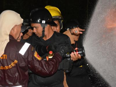 โครงการฝึกอบรมชุดปฏิบัติการจิตอาสาภัยพิบัติ(ระงับอัคคีภัยภาคกลาง