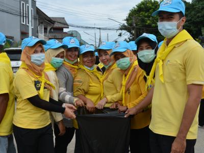 กิจกรรมจิตอาสาพระราชทาน เราทำความดีเพื่อชาติ ศาสน์ กษัริย์