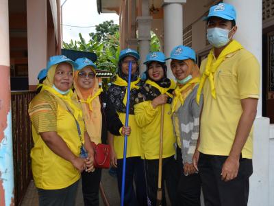 กิจกรรมจิตอาสาพระราชทาน เราทำความดีเพื่อชาติ ศาสน์ กษัริย์
