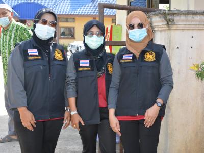 กิจกรรมซักซ้อนแผน รักษาความปลอดภัยในพื้นที่อำเภอยี่งอ