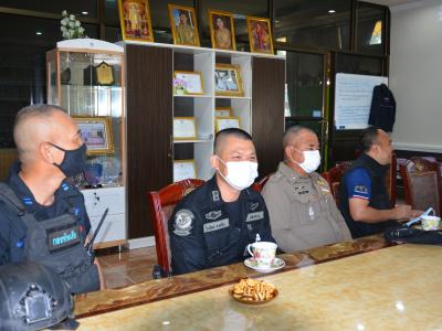 กิจกรรมซักซ้อนแผน รักษาความปลอดภัยในพื้นที่อำเภอยี่งอ