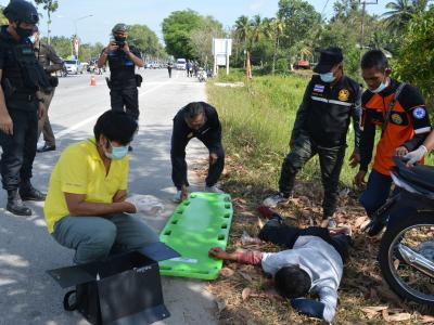 กิจกรรมซักซ้อนแผน รักษาความปลอดภัยในพื้นที่อำเภอยี่งอ