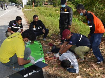 กิจกรรมซักซ้อนแผน รักษาความปลอดภัยในพื้นที่อำเภอยี่งอ