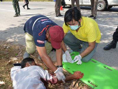 กิจกรรมซักซ้อนแผน รักษาความปลอดภัยในพื้นที่อำเภอยี่งอ