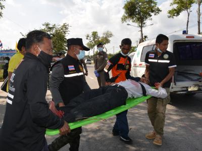 กิจกรรมซักซ้อนแผน รักษาความปลอดภัยในพื้นที่อำเภอยี่งอ