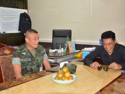 กิจกรรมซักซ้อนแผน รักษาความปลอดภัยในพื้นที่อำเภอยี่งอ