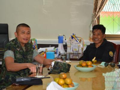 กิจกรรมซักซ้อนแผน รักษาความปลอดภัยในพื้นที่อำเภอยี่งอ