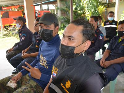 กิจกรรมซักซ้อนแผน รักษาความปลอดภัยในพื้นที่อำเภอยี่งอ