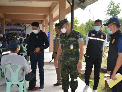 กิจกรรมซักซ้อนแผน รักษาความปลอดภัยในพื้นที่อำเภอยี่งอ