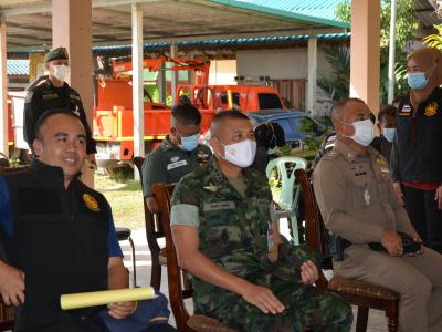 กิจกรรมซักซ้อนแผน รักษาความปลอดภัยในพื้นที่อำเภอยี่งอ