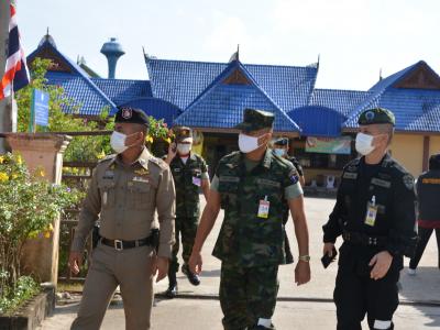 กิจกรรมซักซ้อนแผน รักษาความปลอดภัยในพื้นที่อำเภอยี่งอ